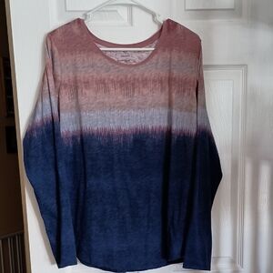 Women's Sonoma Tie Dye Long Sleeve T Shirt z100